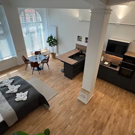 Neu! City-Loft-Apartment Im Goethe Palais I 5P I Lift I Parkplatz I Zentrum I Helios Aue  Exterior photo