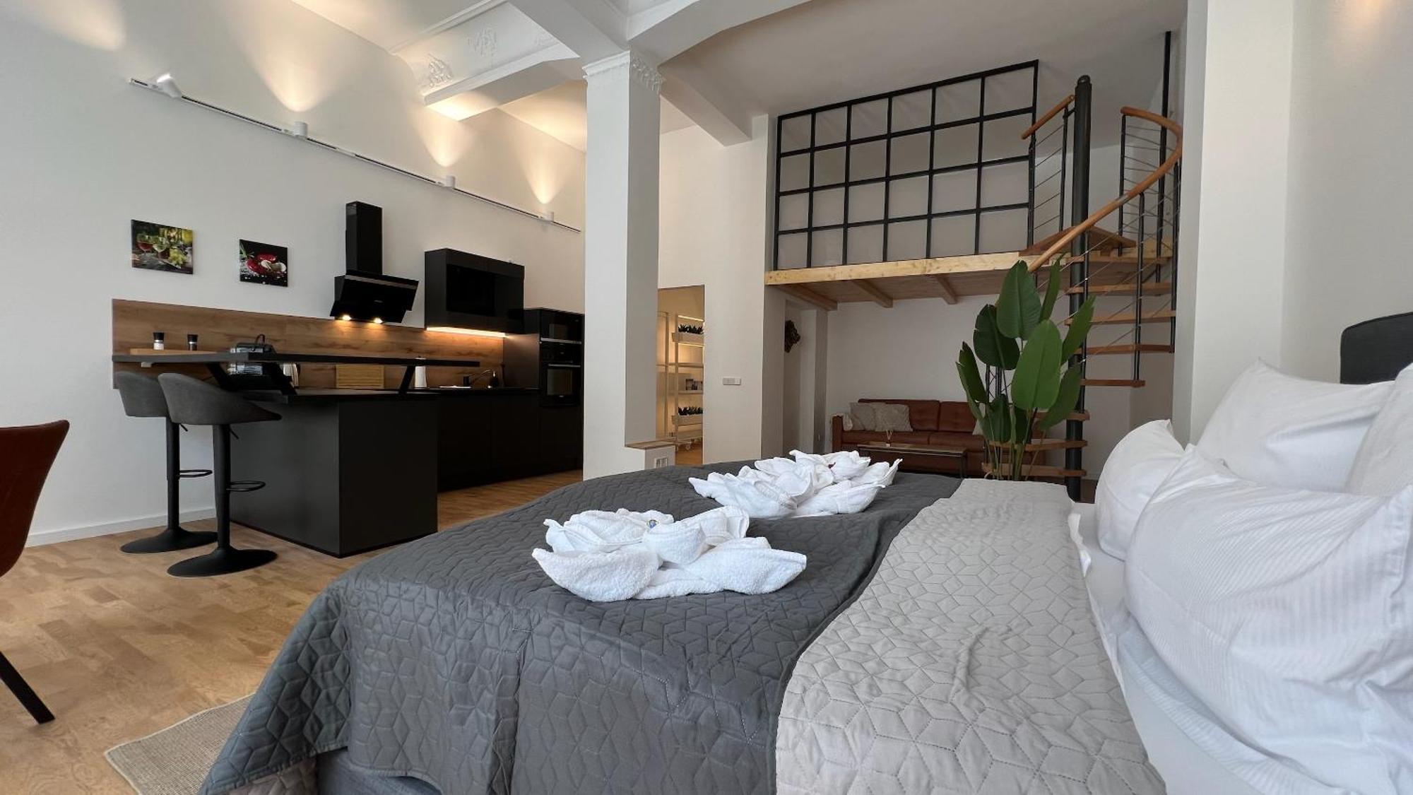 Neu! City-loft-apartment Im Goethe Palais I 5p I Lift I Parkplatz I Zentrum I Helios Aue (Saxony)